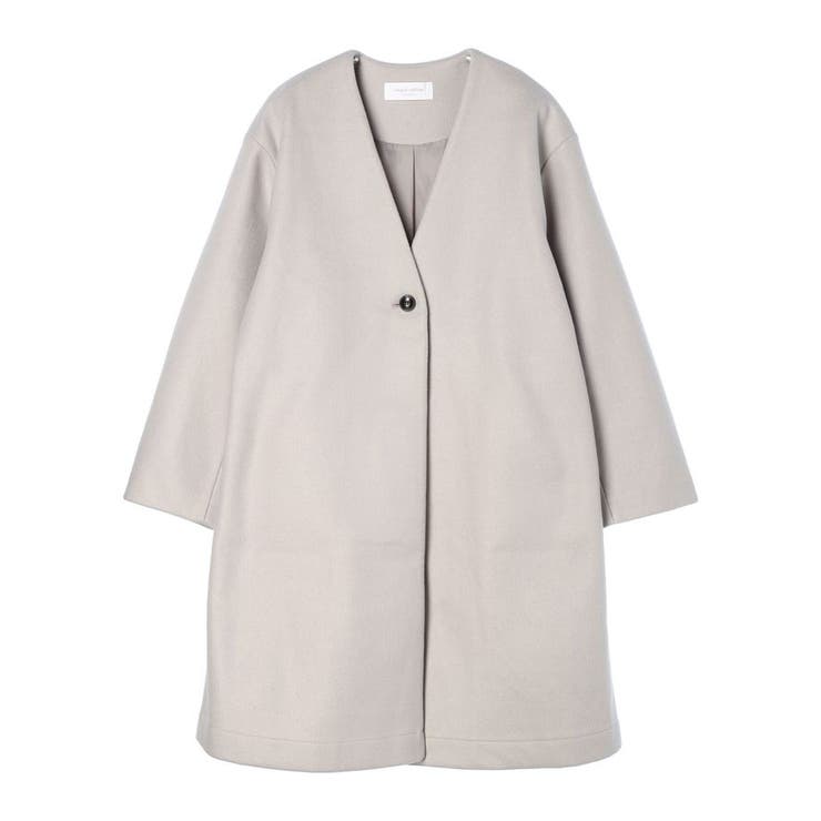 洗えるVネックミディ丈コート | Green Parks  | 詳細画像36 