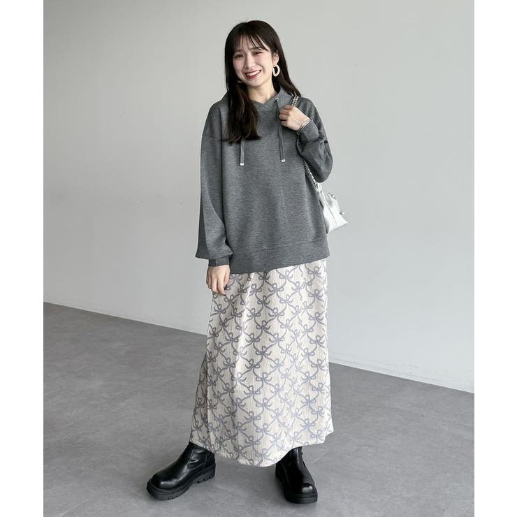 ダンボール抜け襟プルオーバー[品番：GRPW0046519]｜Green Parks