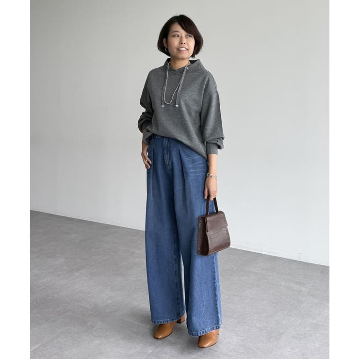 CPG GOLF 衿リブダンボールプルオーヴァー ブルーM CPG GOLF 衿リブダンボールプルオーヴァー ブルーM