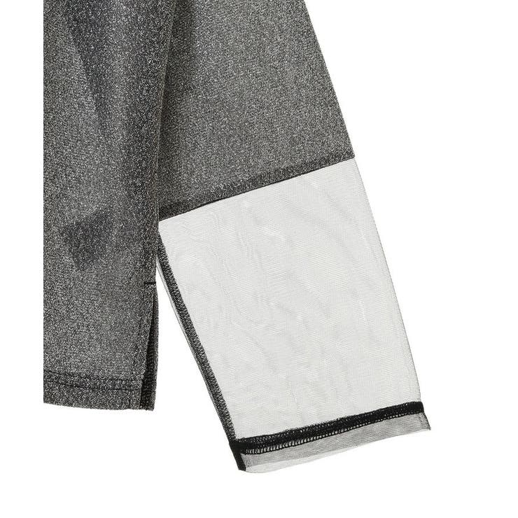 袖チュールドッキングラメプルオーバー | Green Parks  | 詳細画像23 