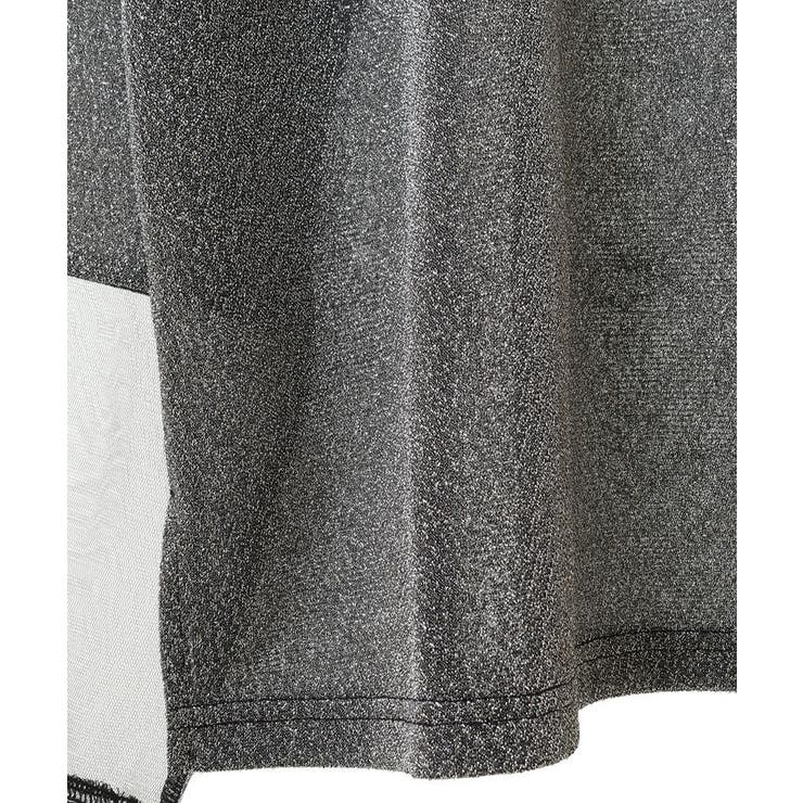 袖チュールドッキングラメプルオーバー | Green Parks  | 詳細画像24 