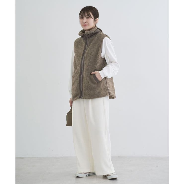 Pretty Greenボアカラージップアップボンバー10月30日までお値下げ中