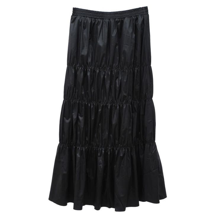 チンツ加工シャーリングスカート | Green Parks  | 詳細画像18 