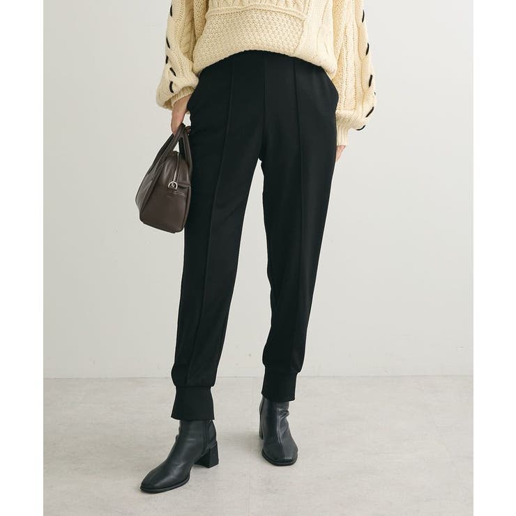 ブラック | あったからくスレ ジョガーパンツ | Green Parks 