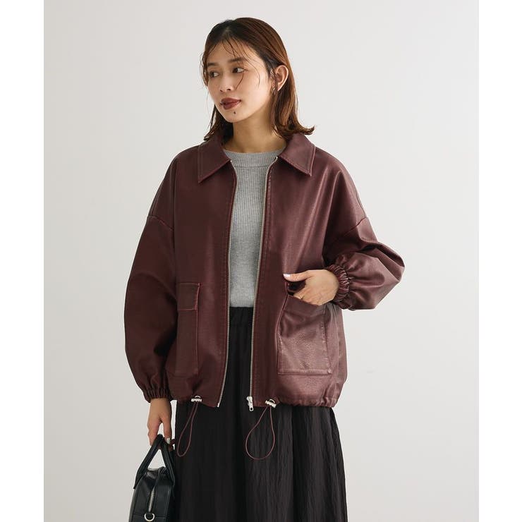 ラメライン入りリブニットプルオーバー | Green Parks  | 詳細画像20 