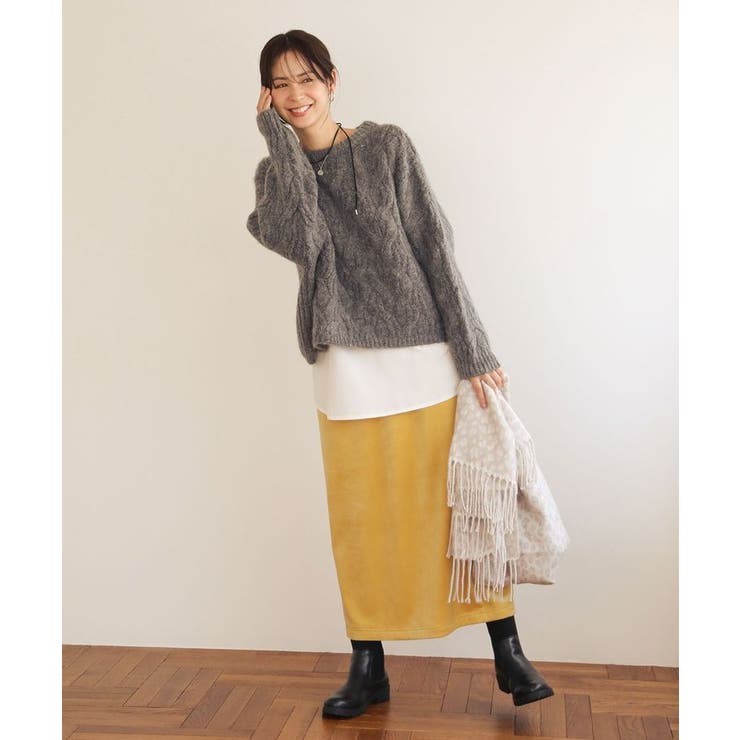 裾ドッキングホワイトインナー | Green Parks  | 詳細画像23 