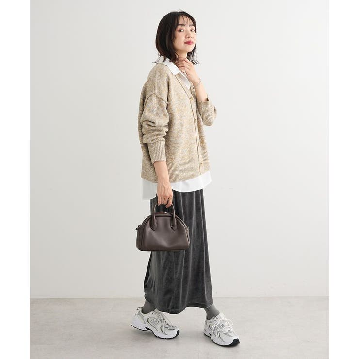 MIXニットカーディガン | Green Parks  | 詳細画像3 