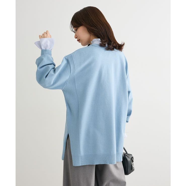 もちやわサイドリブニットチュニック | Green Parks  | 詳細画像12 