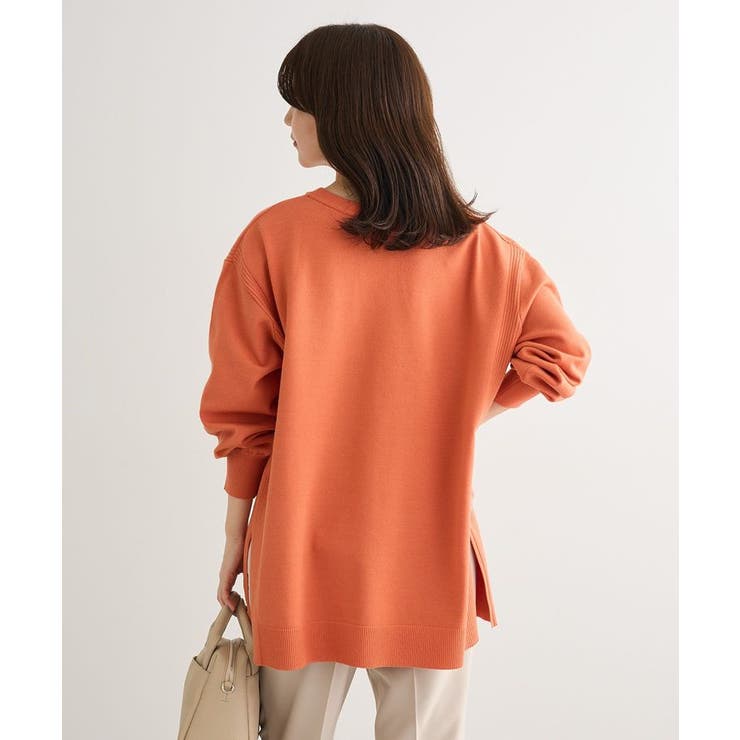 もちやわサイドリブニットチュニック | Green Parks  | 詳細画像18 