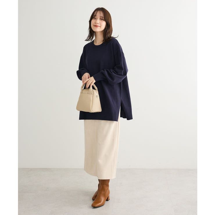 もちやわサイドリブニットチュニック | Green Parks  | 詳細画像2 