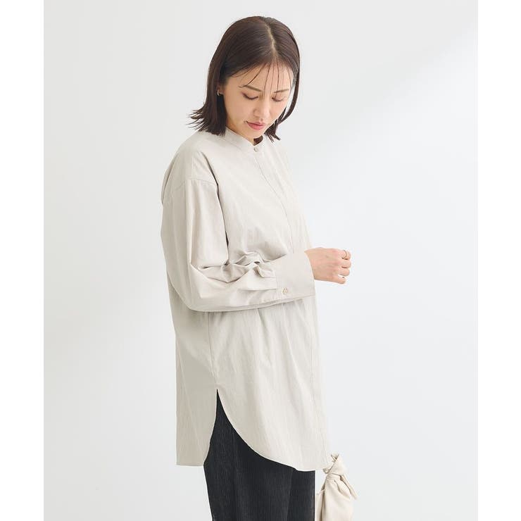 イージーケア比翼フライヨークチュニック | Green Parks  | 詳細画像22 