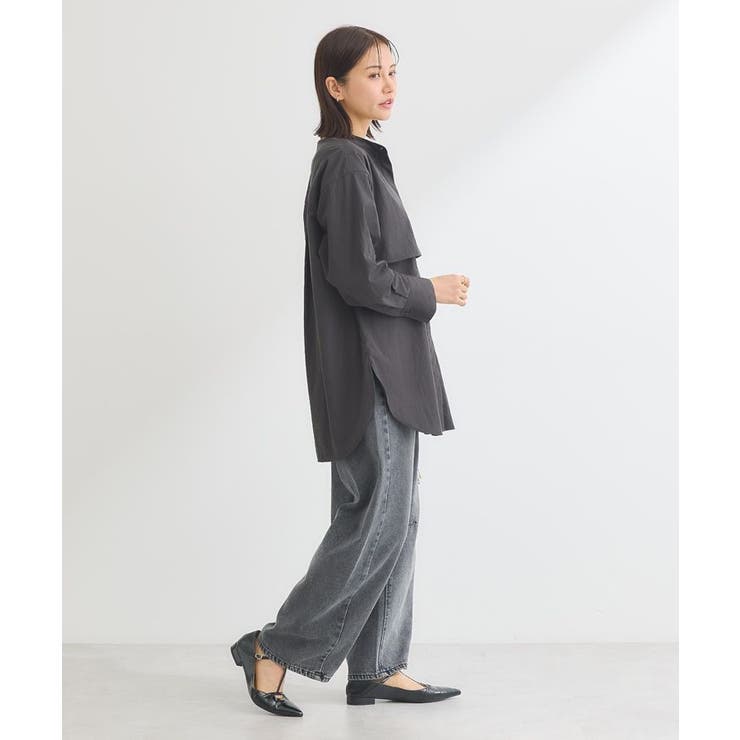 イージーケア比翼フライヨークチュニック | Green Parks  | 詳細画像24 