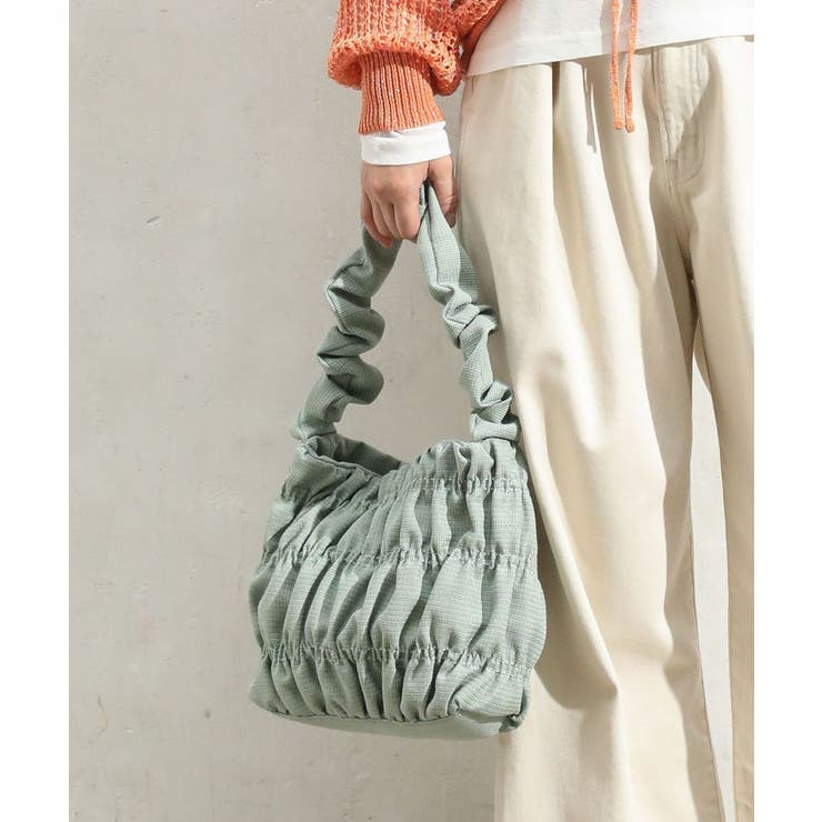 グリーン | andmikka.シャーリングミニトート | Green Parks 