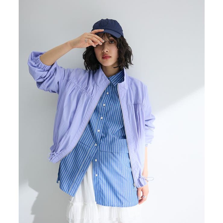 ラメストライプタックシャツチュニック | Green Parks  | 詳細画像15 