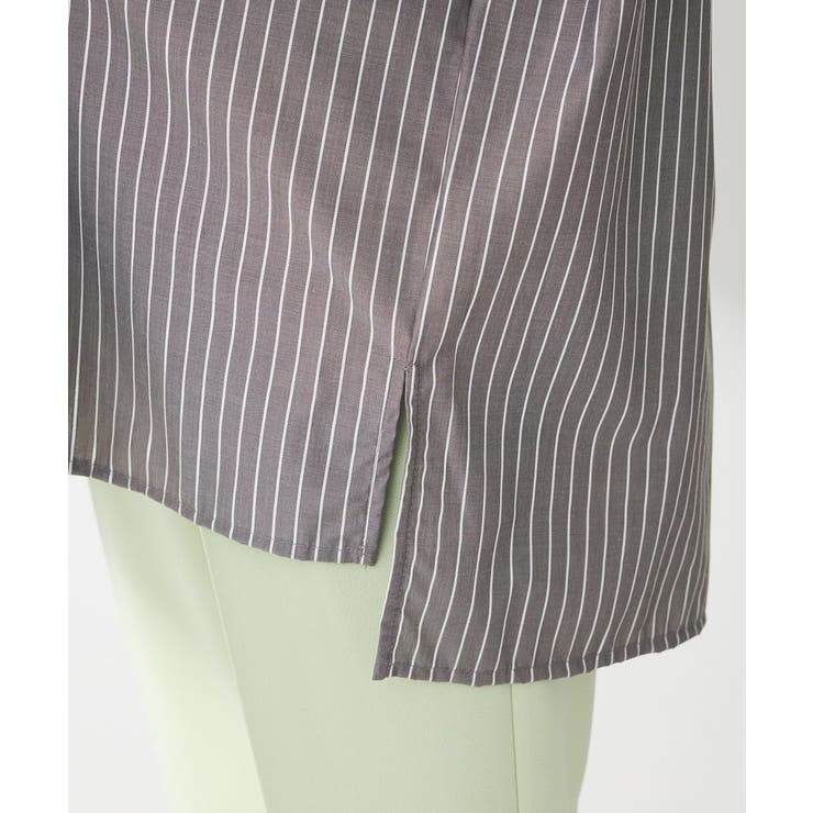 ラメストライプタックシャツチュニック | Green Parks  | 詳細画像27 