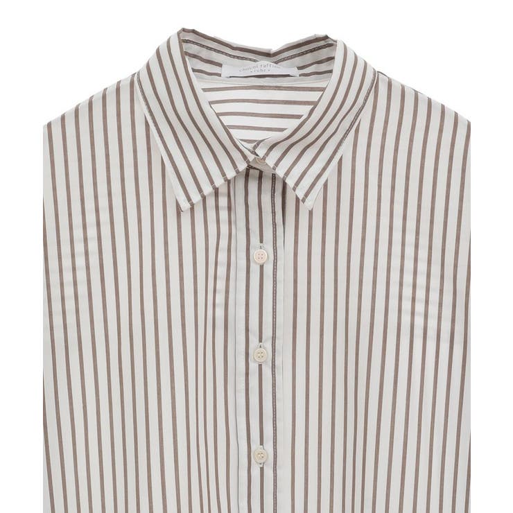 ラメストライプタックシャツチュニック | Green Parks  | 詳細画像29 