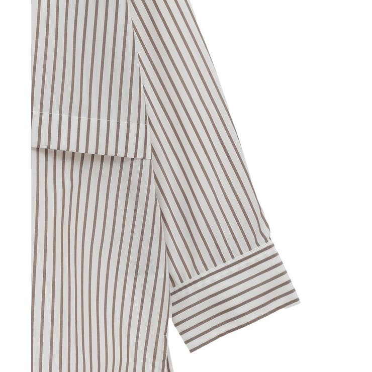 ラメストライプタックシャツチュニック | Green Parks  | 詳細画像30 