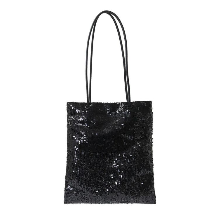 andmikka.スパンコールA4トートバッグ[品番：GRPW0048249]｜Green