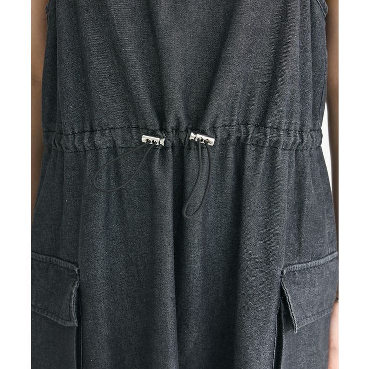 カーゴポケットデニムキャミワンピース | Green Parks  | 詳細画像11 