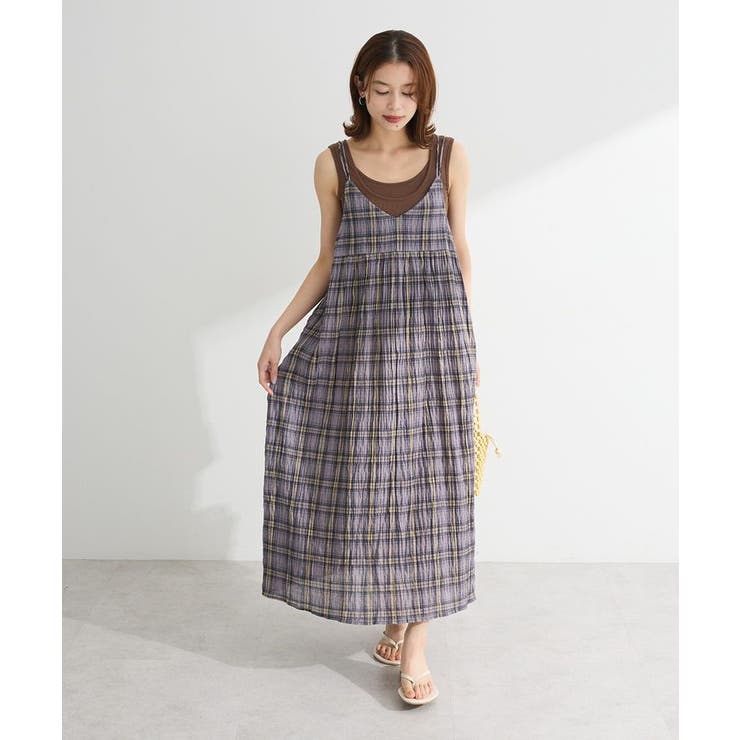 Mes Demoiselles... Paris キャミワンピース　インド綿 インド綿 レースキャミソールワンピース レディース 送料無料・再販