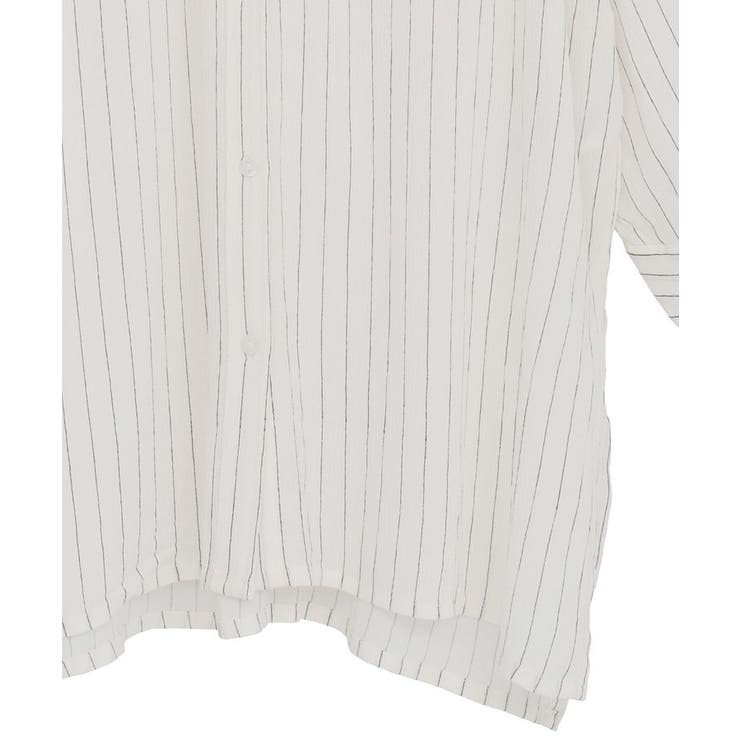 ターンバック長袖レーヨンチュニック | Green Parks  | 詳細画像31 