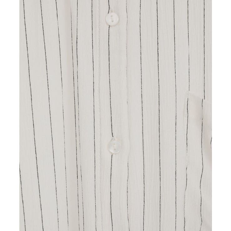 ターンバック長袖レーヨンチュニック | Green Parks  | 詳細画像34 