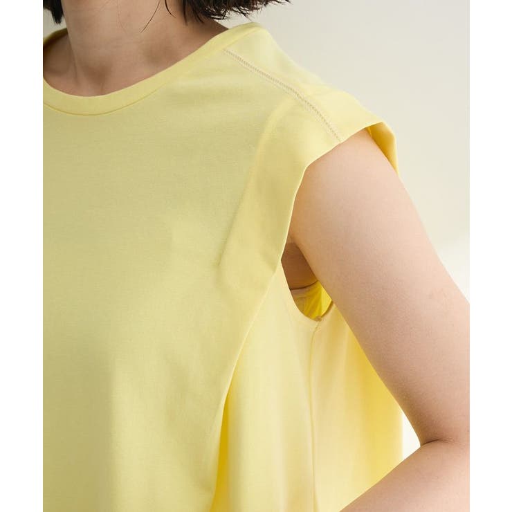 配色ステッチノースリーブチュニック | Green Parks  | 詳細画像10 