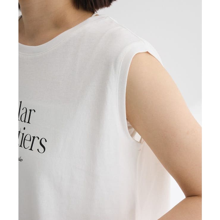 ノースリーブフェミニンロゴプルオーバー | Green Parks  | 詳細画像9 