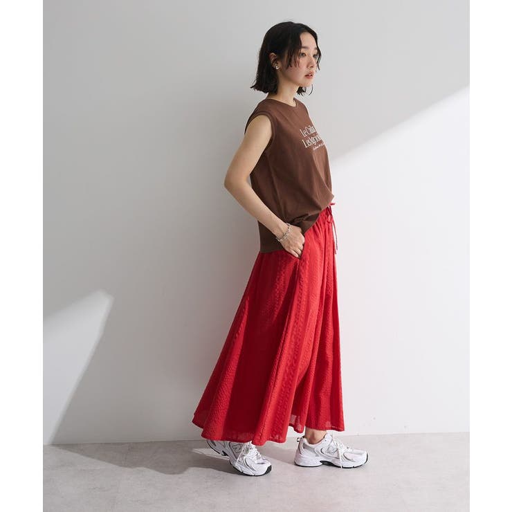 ノースリーブフェミニンロゴプルオーバー | Green Parks  | 詳細画像25 