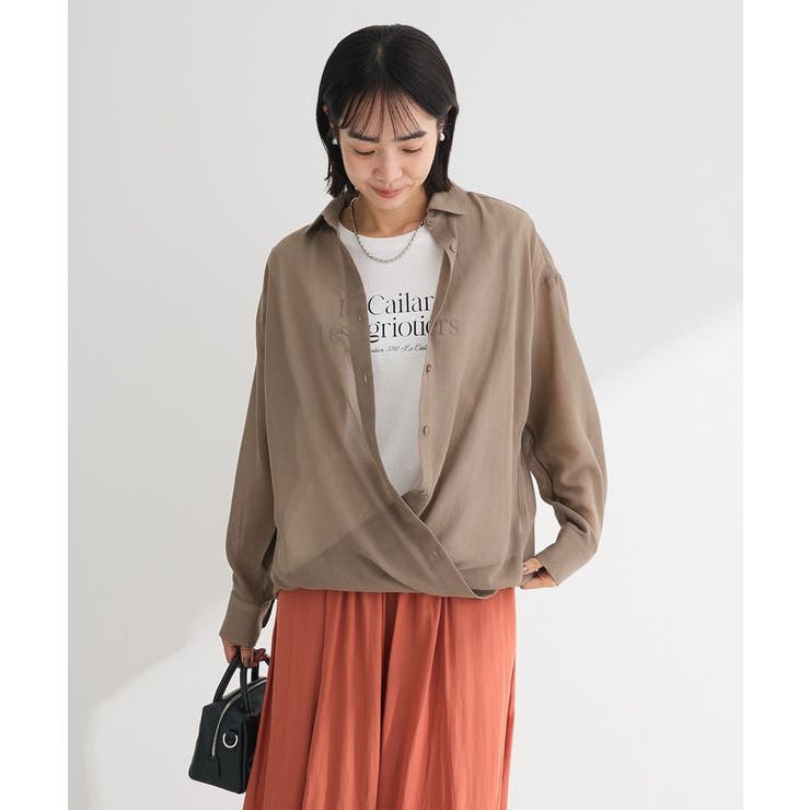 ノースリーブフェミニンロゴプルオーバー | Green Parks  | 詳細画像14 