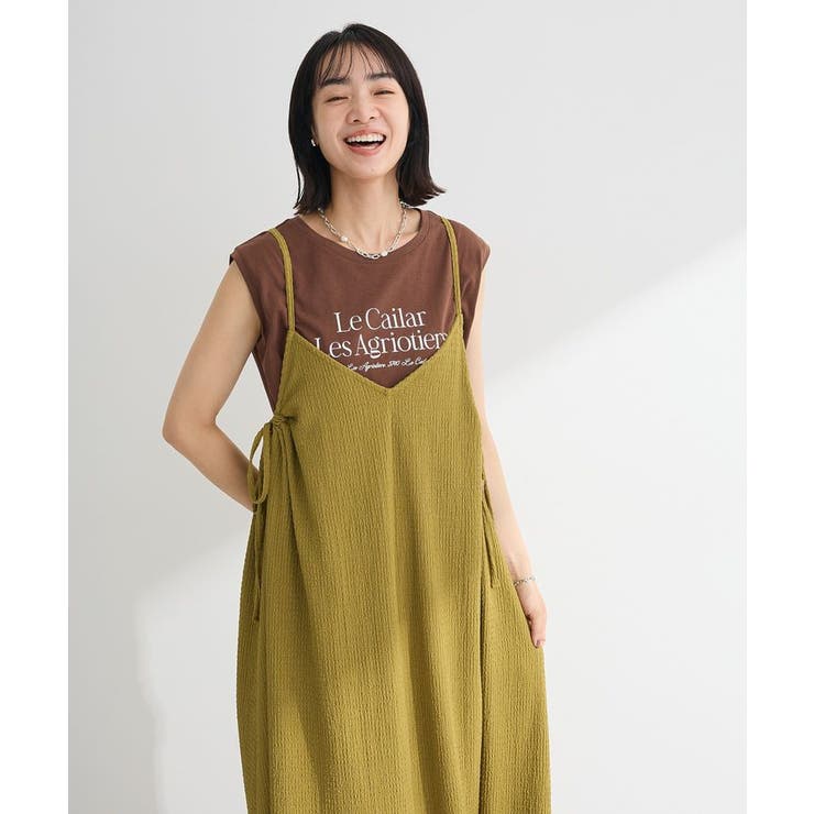 ノースリーブフェミニンロゴプルオーバー | Green Parks  | 詳細画像29 