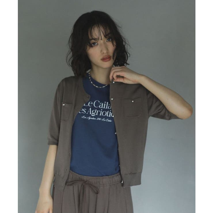 ノースリーブフェミニンロゴプルオーバー | Green Parks  | 詳細画像35 