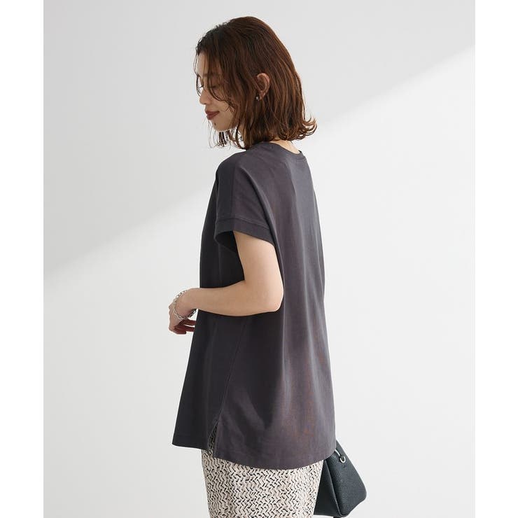 フレンチスリーブ筆記体ロゴチュニック | Green Parks  | 詳細画像20 