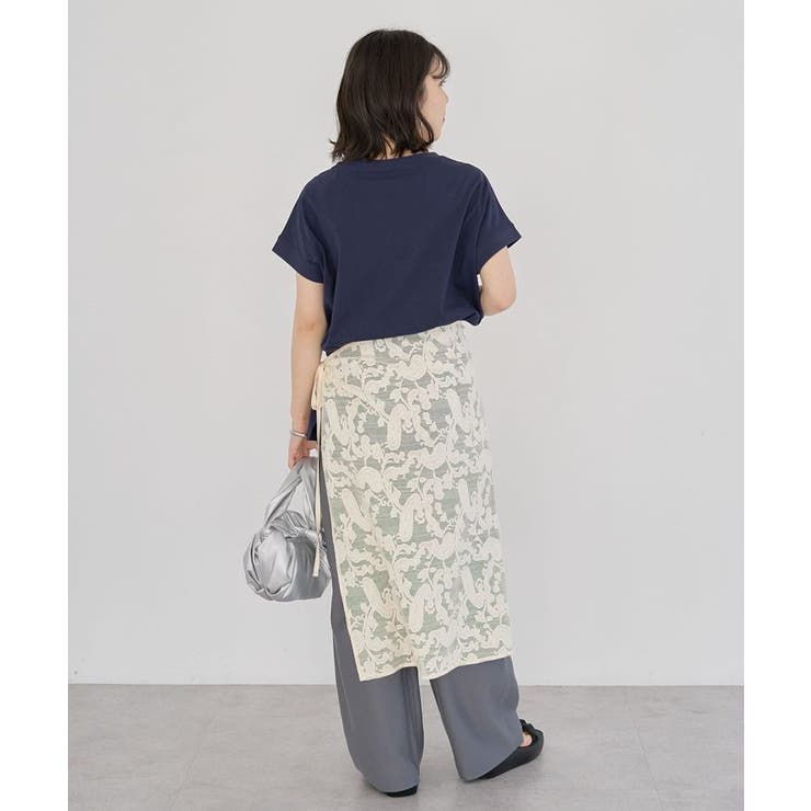 フレンチスリーブ筆記体ロゴチュニック | Green Parks  | 詳細画像25 