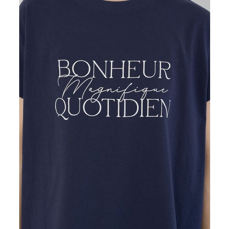 フレンチスリーブ筆記体ロゴチュニック | Green Parks  | 詳細画像32 