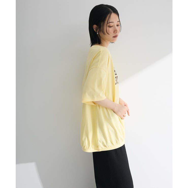 カレッジロゴ刺繍5分袖チュニック | Green Parks  | 詳細画像7 