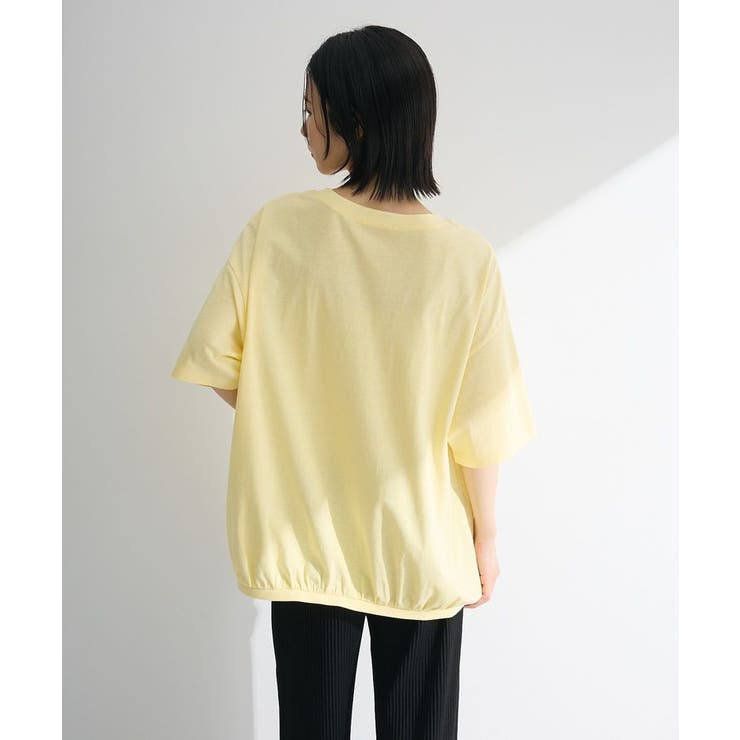 カレッジロゴ刺繍5分袖チュニック | Green Parks  | 詳細画像8 