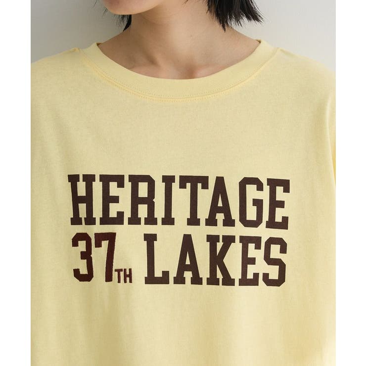 カレッジロゴ刺繍5分袖チュニック | Green Parks  | 詳細画像9 