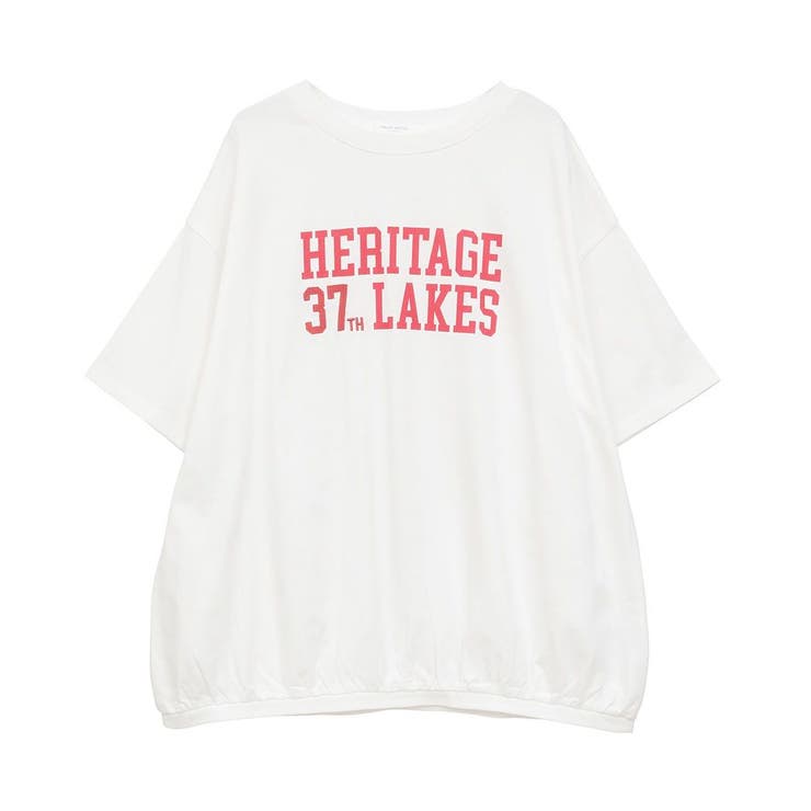 カレッジロゴ刺繍5分袖チュニック | Green Parks  | 詳細画像33 