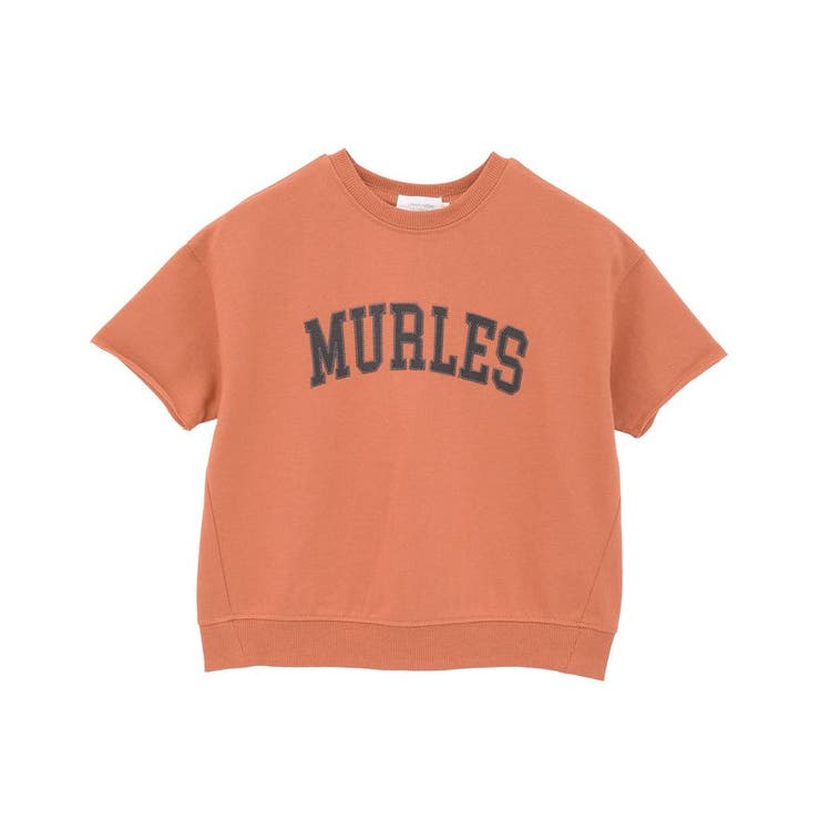 オレンジ | kids5分袖刺繍ロゴトレTEE | Green Parks 