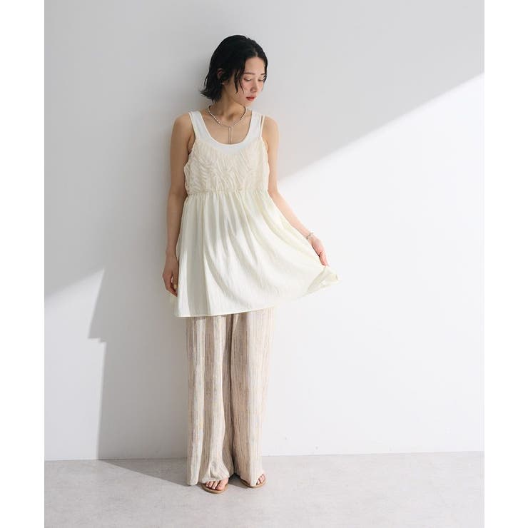 テープ刺繍ビスチェ | Green Parks  | 詳細画像2 