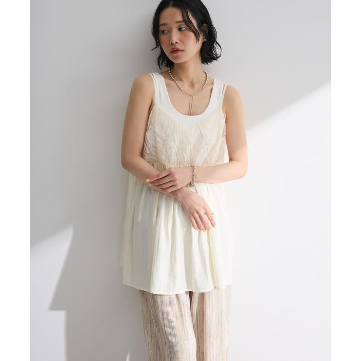 テープ刺繍ビスチェ | Green Parks  | 詳細画像5 