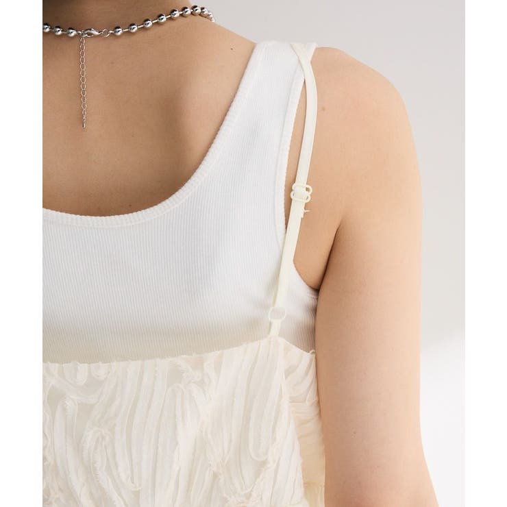 テープ刺繍ビスチェ | Green Parks  | 詳細画像9 