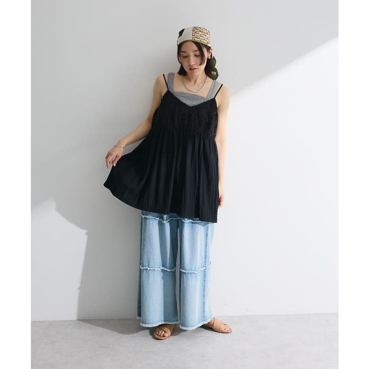 テープ刺繍ビスチェ | Green Parks  | 詳細画像11 