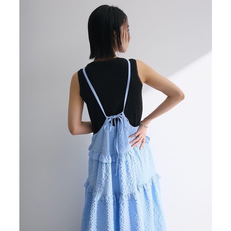 チュールドッキングタンクトップ | Green Parks  | 詳細画像5 