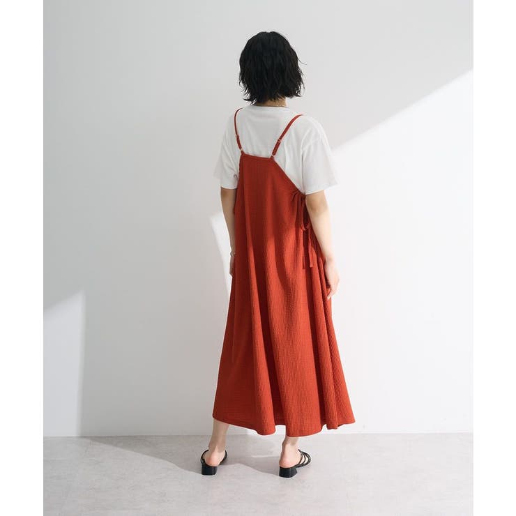 表面感脇リボンキャミワンピース | Green Parks  | 詳細画像19 