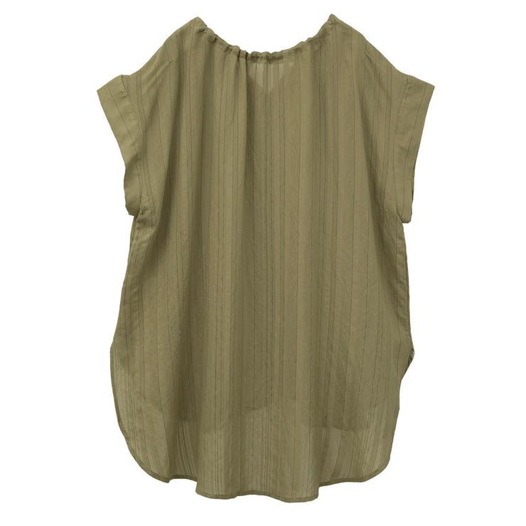 ドロストネックフレンチスリーブブラウス | Green Parks  | 詳細画像41 