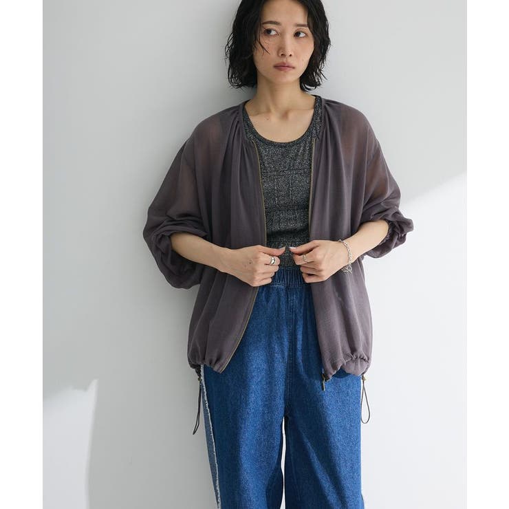 イージーケアシアーボイルシャツブルゾン | Green Parks  | 詳細画像14 