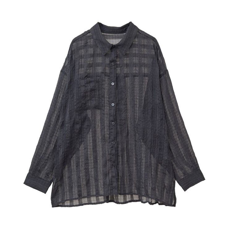 シアーワッシャーロングスリーブシャツ | Green Parks  | 詳細画像35 