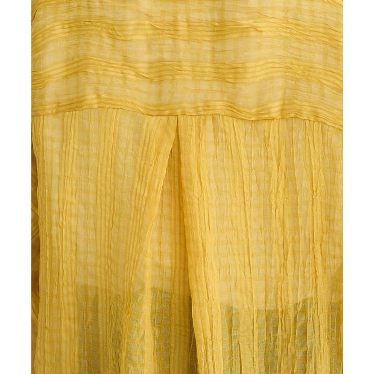 シアーワッシャーロングスリーブシャツ | Green Parks  | 詳細画像9 